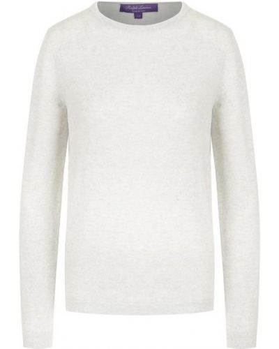 Однотонный кашемировый пуловер с круглым вырезом Ralph Lauren - Черный
