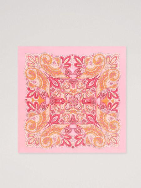 Розовый платок Luisa Spagnoli