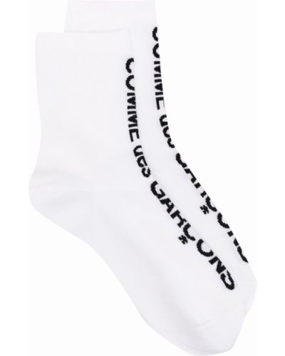 Ponožky Comme Des Garçons bílé