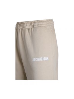 Spodnie sportowe Jacquemus beżowe