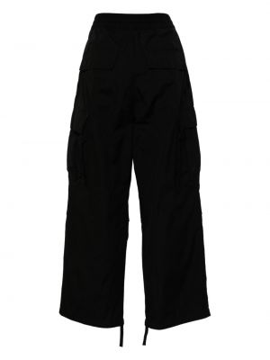 Medvilninės „cargo“ stiliaus kelnės Carhartt Wip juoda