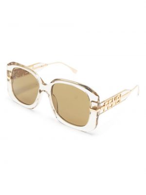 Przezroczyste okulary przeciwsłoneczne Fendi Eyewear