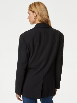 Oversized sako Marks & Spencer černé