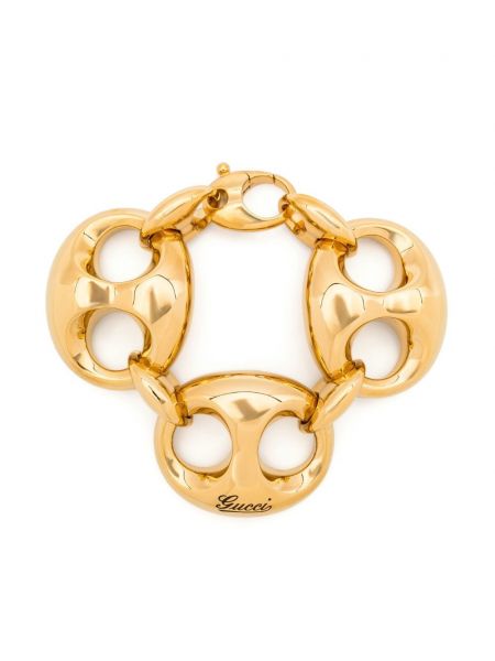 Bracelet oversize Gucci doré