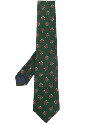 Cravatta di lana Polo Ralph Lauren verde