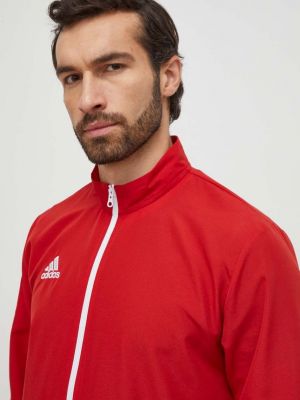 Bluza rozpinana Adidas Performance czerwona