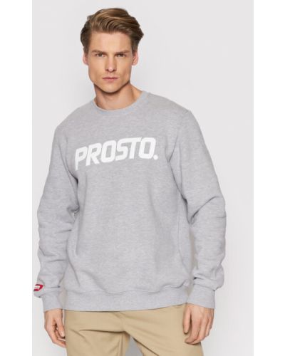 PROSTO. Pulóver KLASYK Classico 1081 Szürke Regular Fit