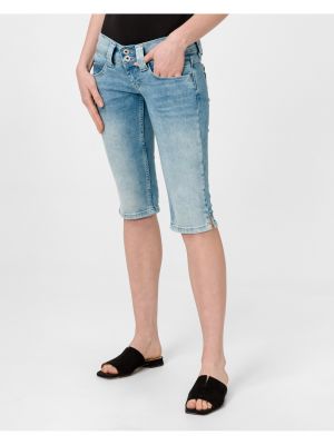 Džínsové šortky Pepe Jeans sivá