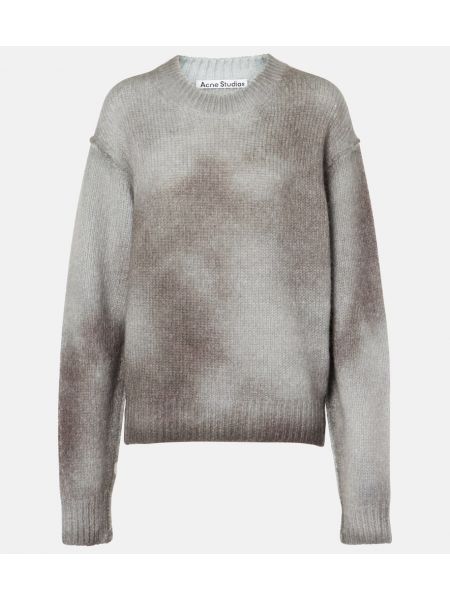 Ull strikkegenser Acne Studios grå