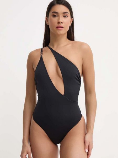 Jednodijelni kupaći kostim Karl Lagerfeld crna