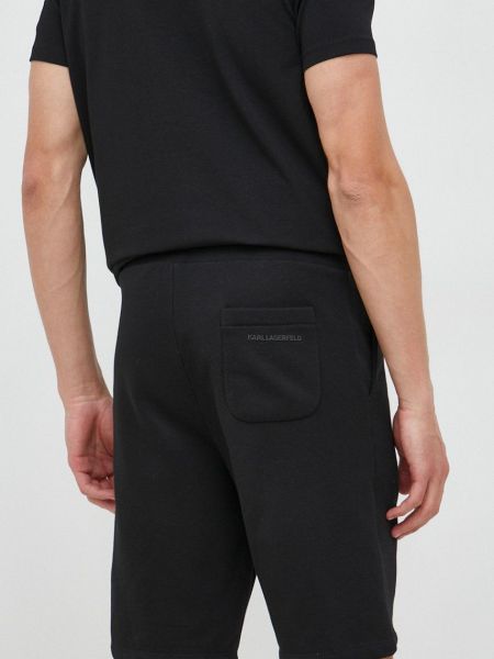 Pantaloni Karl Lagerfeld negru