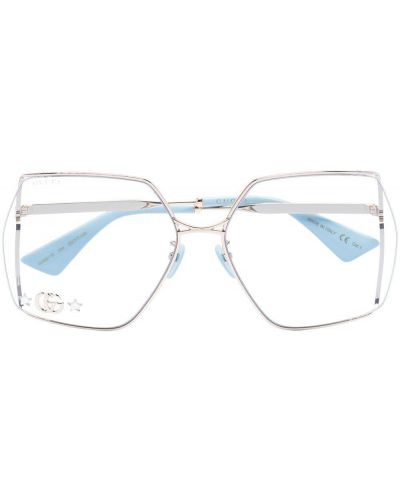 Okulary korekcyjne Gucci Eyewear niebieskie