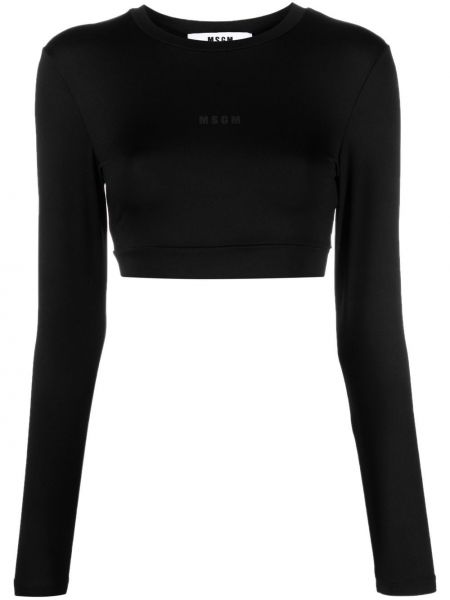 Crop top Msgm svart