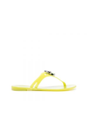 Sandały Casadei żółte