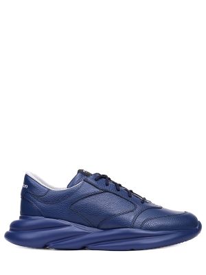 Кожаные кроссовки Stokton синие