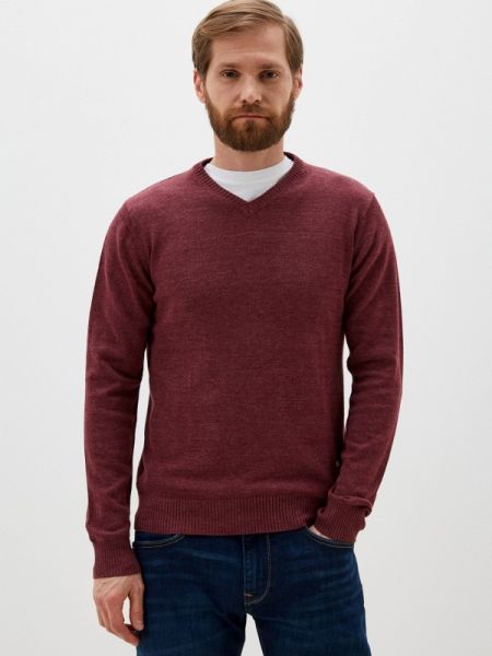 Пуловер Van Hipster бордовый