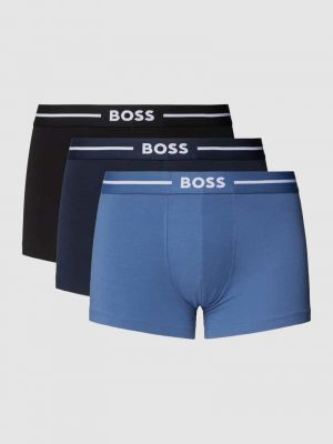 Bokserki slim fit Boss niebieskie