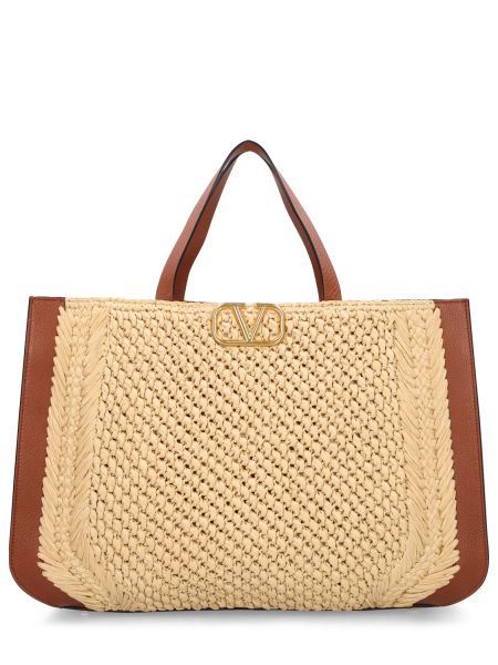 Bolso shopper Valentino Garavani beige