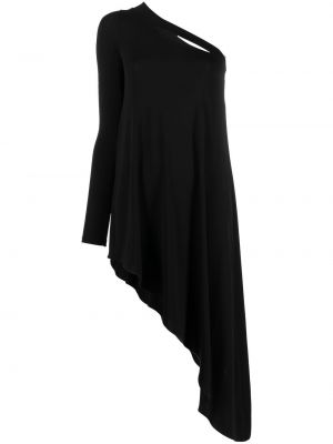 Асиметрична блуза Erika Cavallini черно