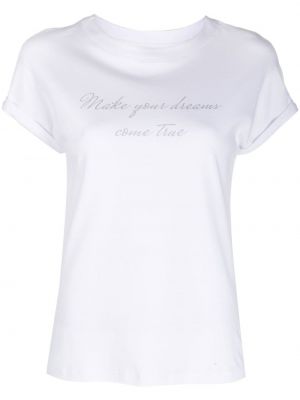 T-shirt con stampa Eleventy bianco