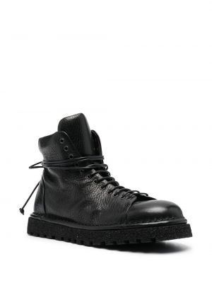 Ankle boots skórzane Marsell czarne