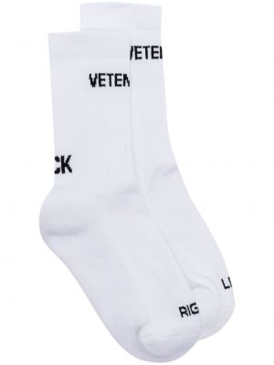 Чорапи Vetements бяло