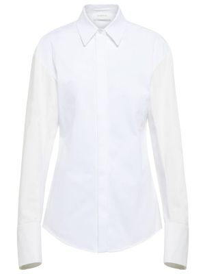 Bavlněná košile Sportmax bílá