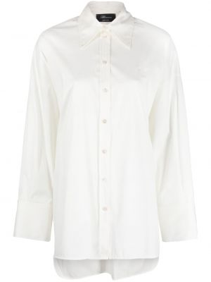 Риза бродирана Blumarine бяло