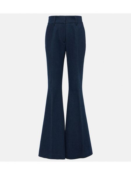 High waist bootcut jeans ausgestellt Gabriela Hearst blau