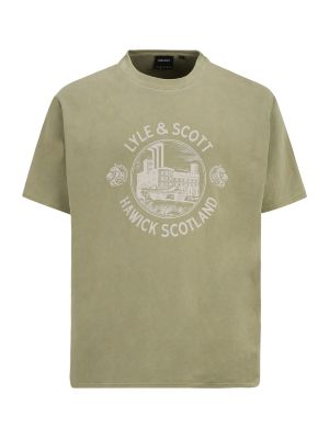 Marškinėliai Lyle & Scott Big&tall žalia