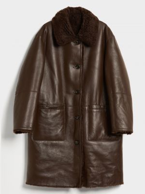 Oversized kabát Gant barna