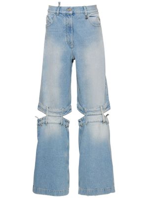 Jeans The Attico himmelblau