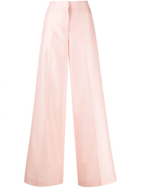 Pantalones de cintura alta bootcut Emilio Pucci rosa