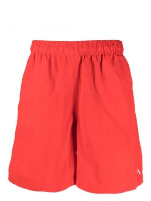 Trykt shorts Stüssy rød