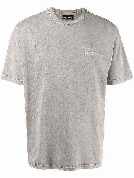 Camiseta de cuello redondo Mauna Kea gris