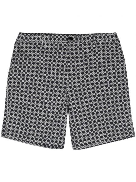 Pantaloni scurți cu imprimeu geometric Paul Smith albastru