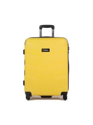 National Geographic Střední Tvrdý kufr Arete N135HA.60.68 Žlutá