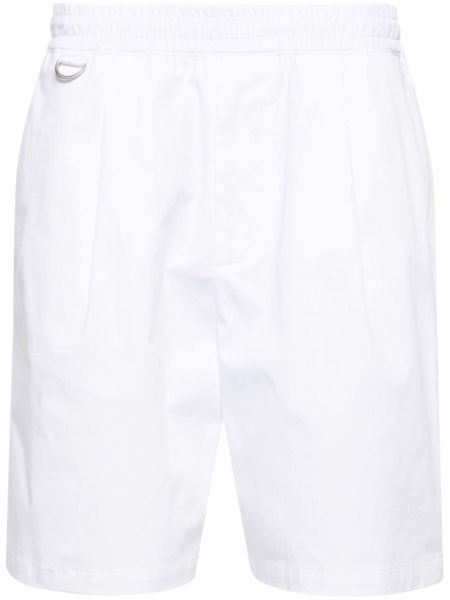 Pantaloni drepti Low Brand alb
