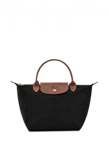 Нейлоновая мини сумочка Longchamp черная