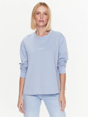 Sweatshirt Calvin Klein Curve blau