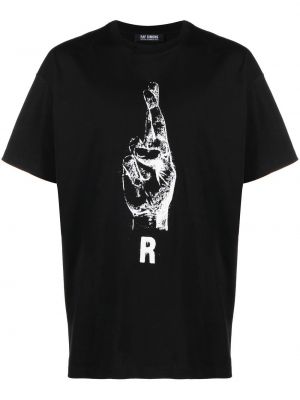 T-shirt con stampa Raf Simons