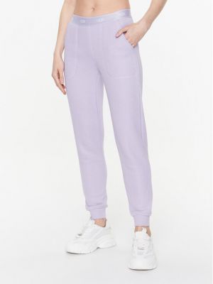 Pantaloni sport cu croială lejeră Ugg violet