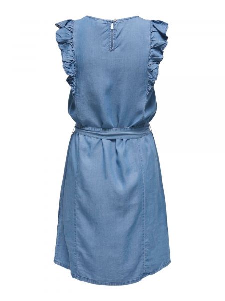Mini šaty Only modrá