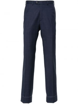 Pantalon en laine Brioni bleu