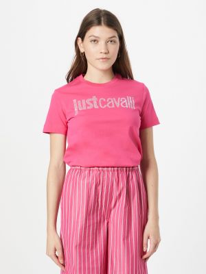 Póló Just Cavalli rózsaszín