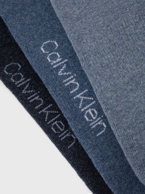 Skarpety Calvin Klein niebieskie
