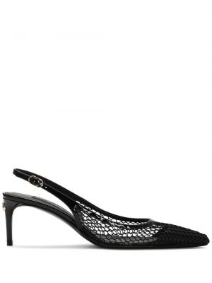 Полуотворени обувки Dolce & Gabbana черно
