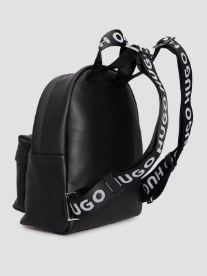 Черный рюкзак Hugo