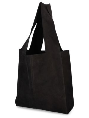 Wildleder shopper handtasche St.agni schwarz