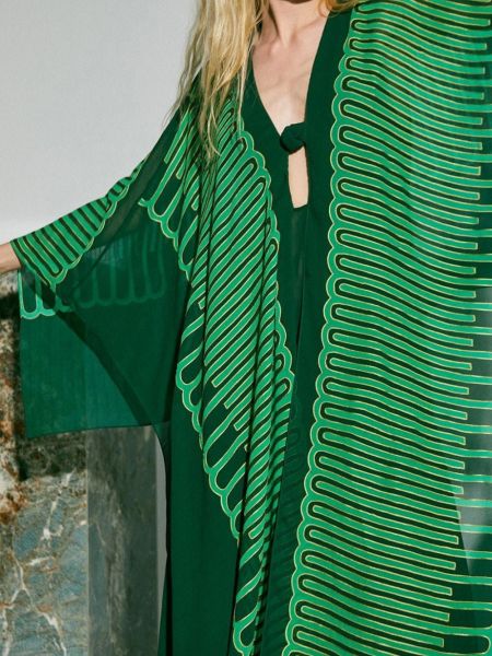 Robe longue Johanna Ortiz vert